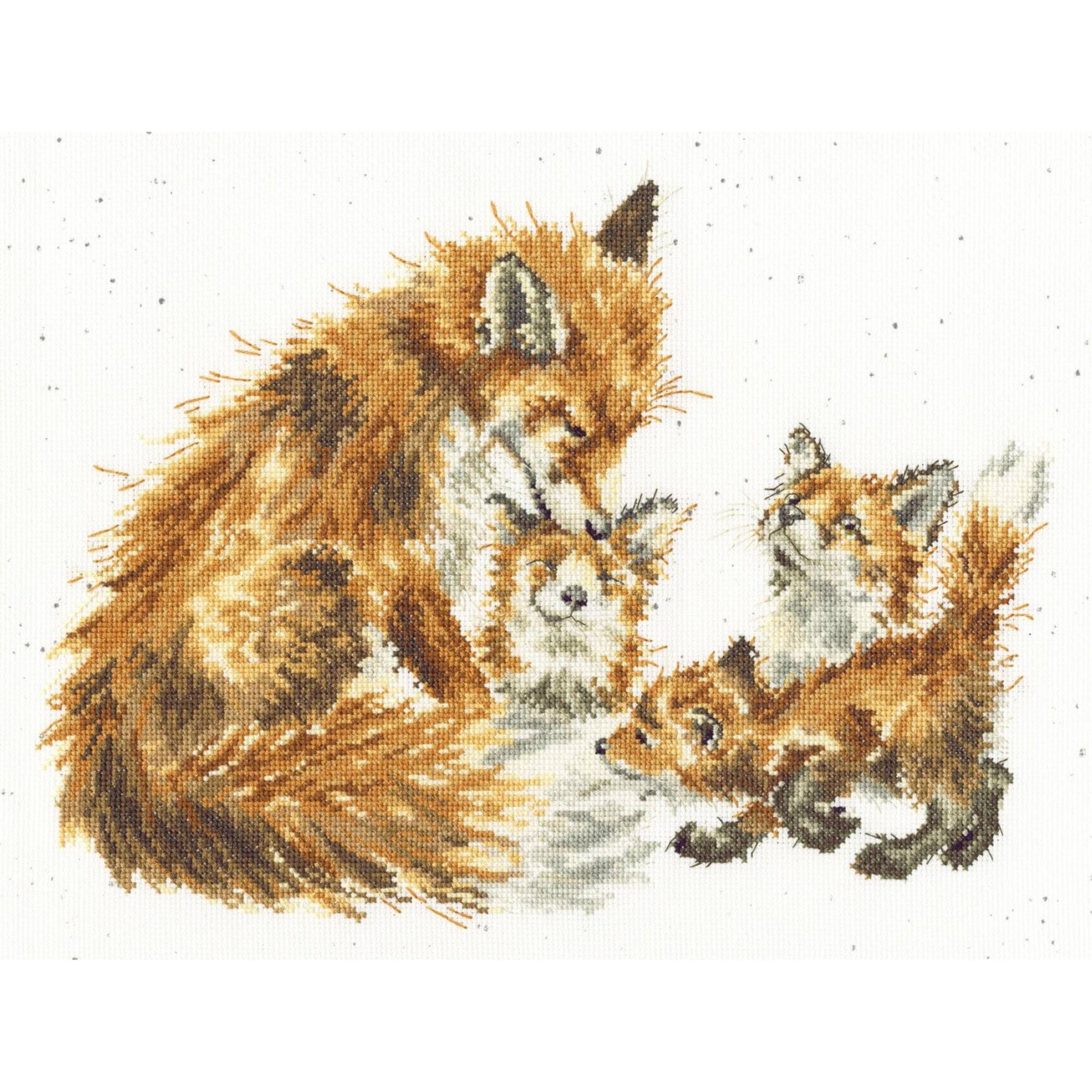 Bothy Threads The Bedtime Kiss Counted Cross Stitch Kit